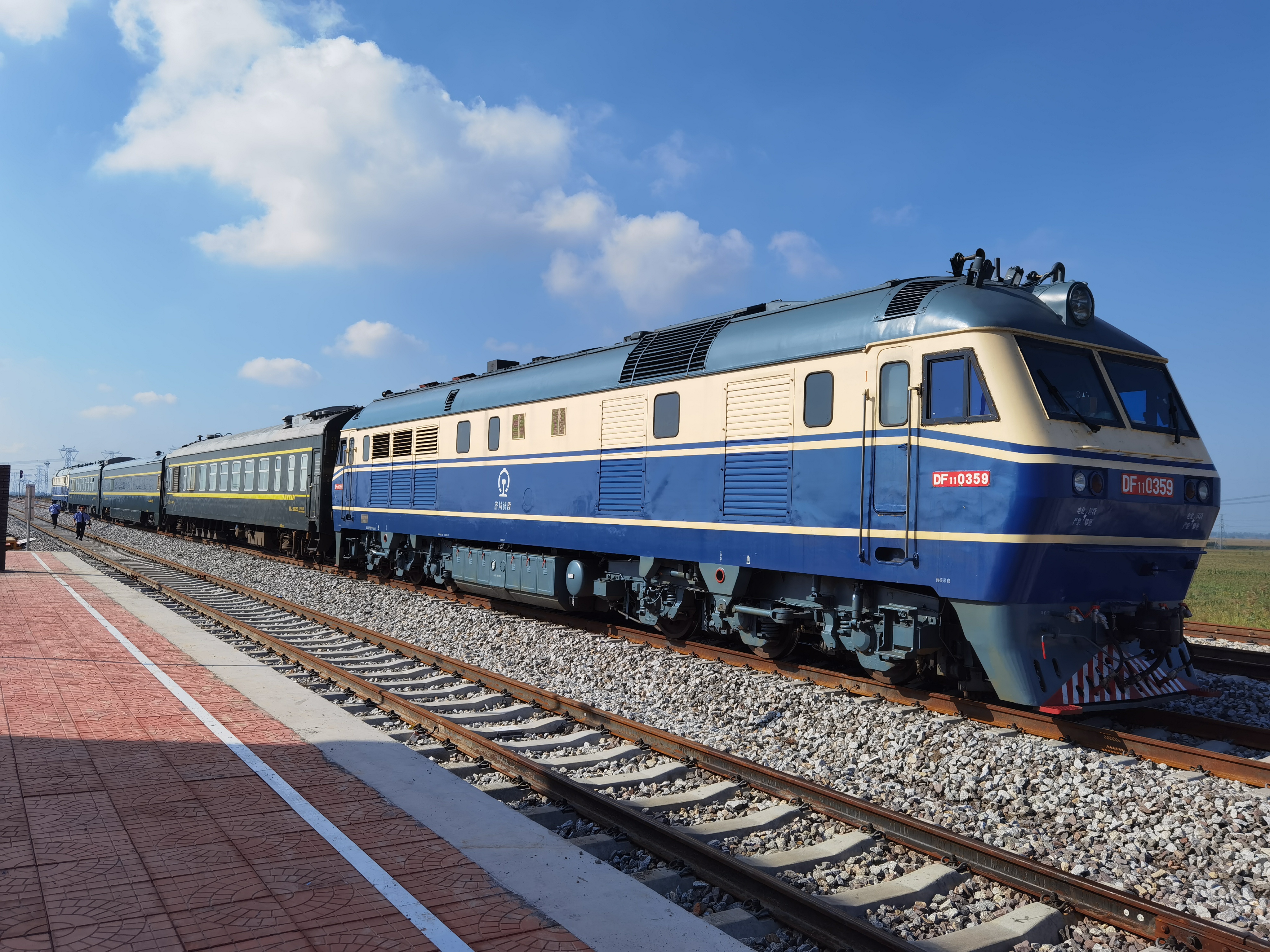集團公司所屬地方鐵路東營港疏港鐵路項目順利通過動態檢測